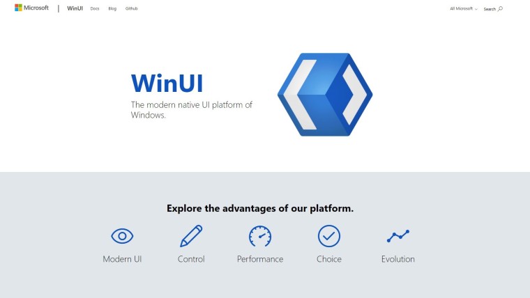 Microsoft launches new WinUI website, listing the advantages of the ...