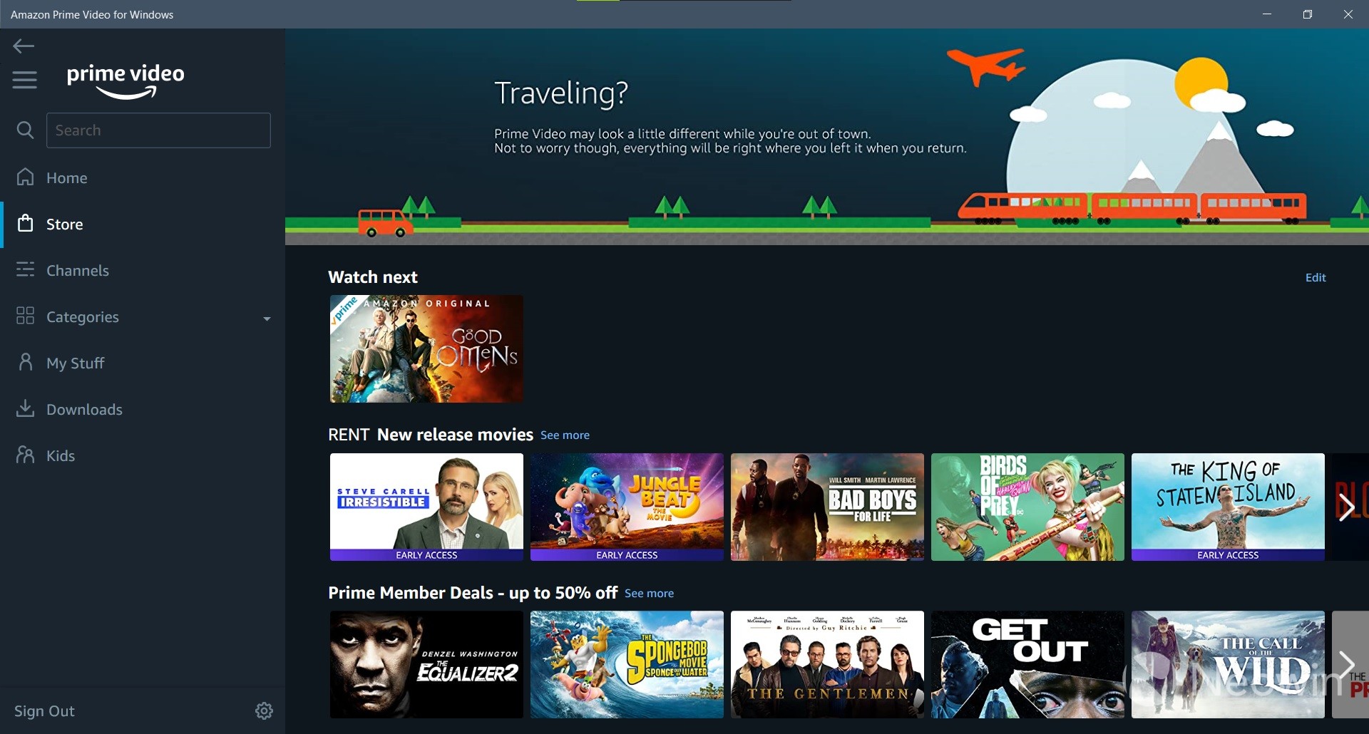 Amazon prime video for windows 7 new arrivals