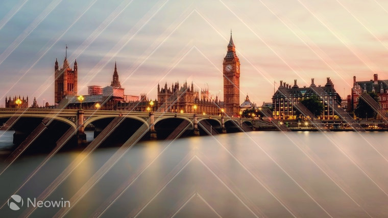 Westminster bridge and parliament