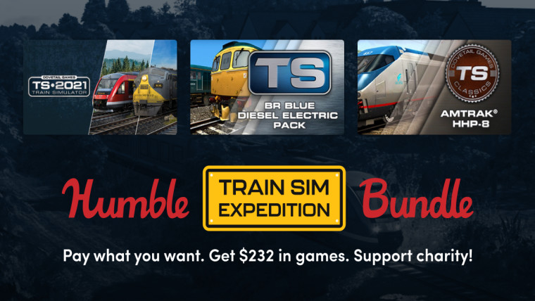 Humble Train Sim Expedition Bundle promo