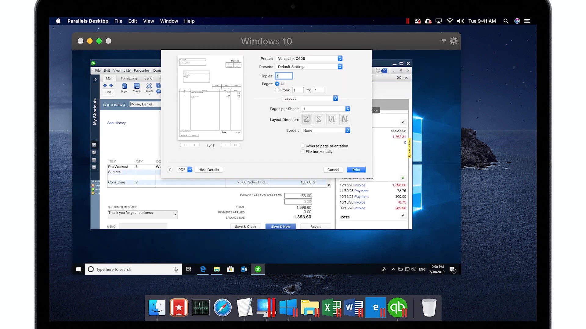 apple m1 parallels windows 10