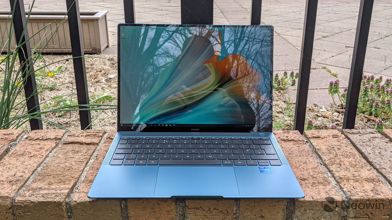 Front view of MateBook X Pro