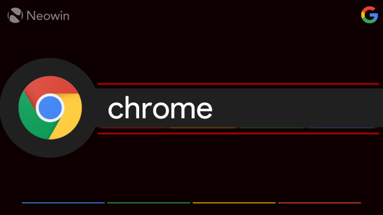 The Google Chrome logo and Chrome written next to it