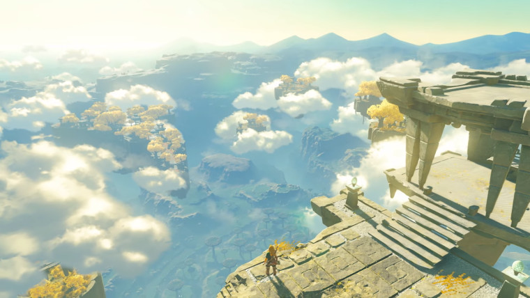 In-game screenshot of Breath of the Wild sequel