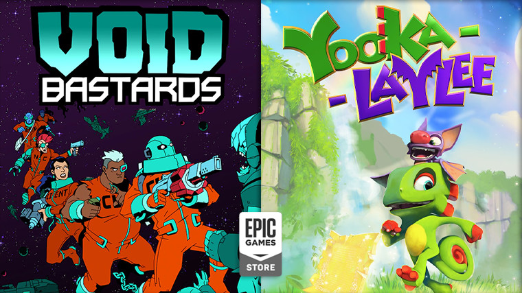 Epic Games Store free games Yooka-Laylee and Void Bastards