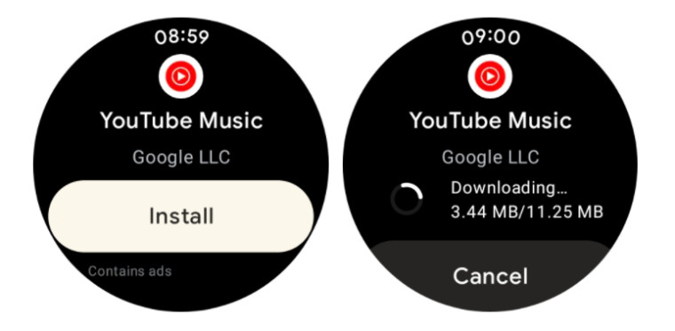 YouTube Music on Galaxy Watch4