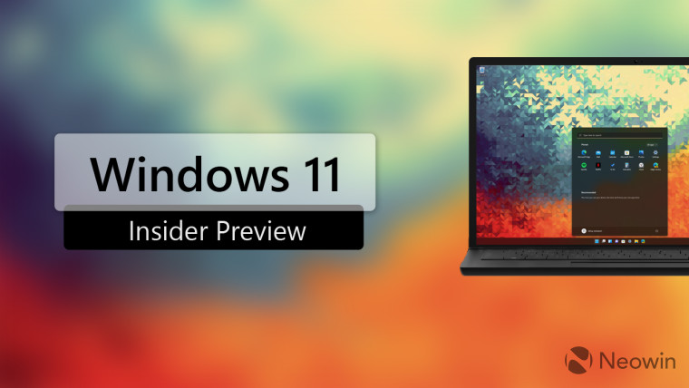 windows 11 inside preview written next to a virtual laptop running Windows 11