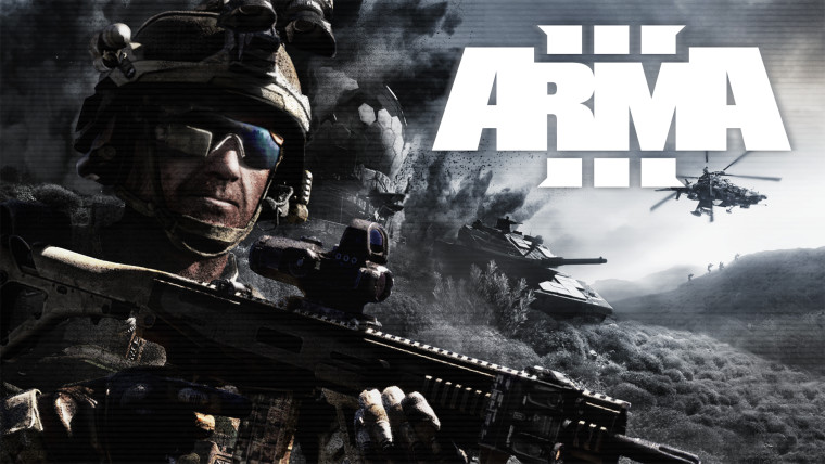 Promotional wallpaper for Arma 3