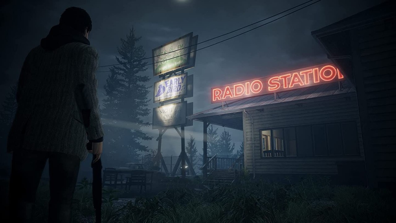 This is a screenshot of Alan Wake Remastered