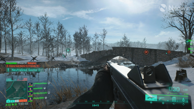 This is a screenshot from Battlefield 2042 on Xbox Series X