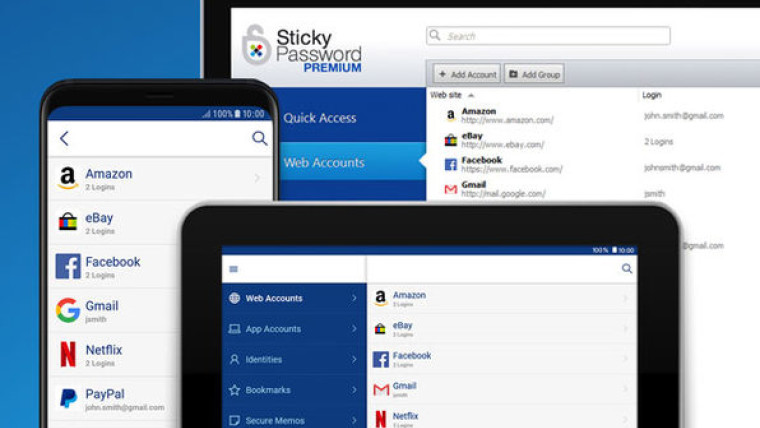 sticky password