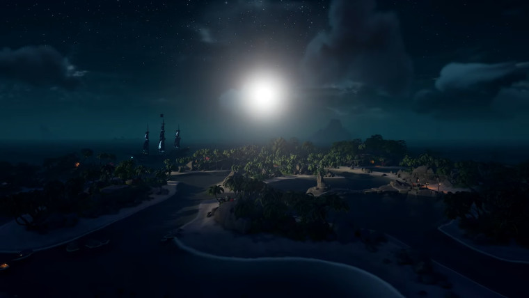 Sea of Thieves flare in action