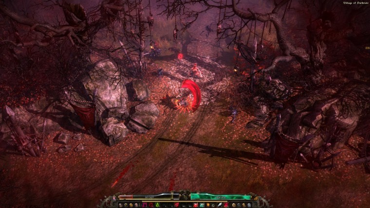 These are Grim Dawn screenshots from Xbox One