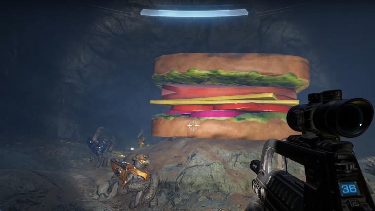 Halo Infinite features giant sandwich Easter egg - Neowin