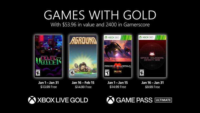 Games with Gold January 2021