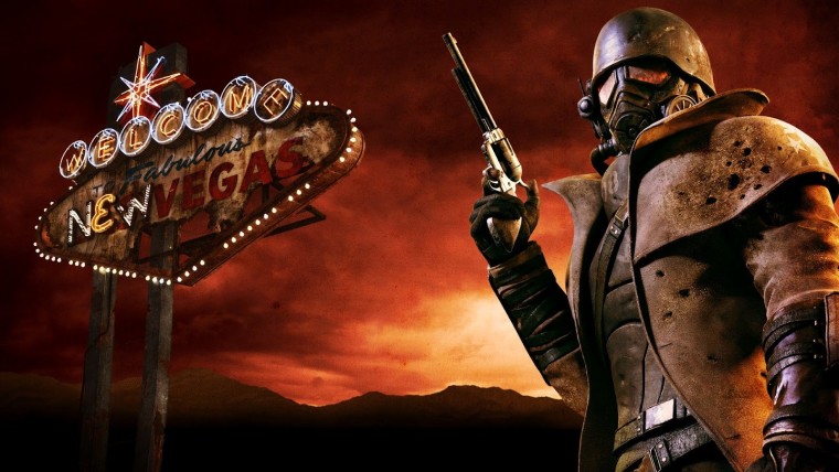 This is a poster for Fallout New Vegas