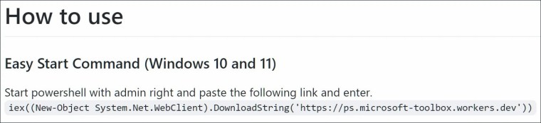 Powershell Windows Toolbox