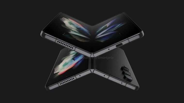 Samsung Galaxy Z Fold4 5K renders