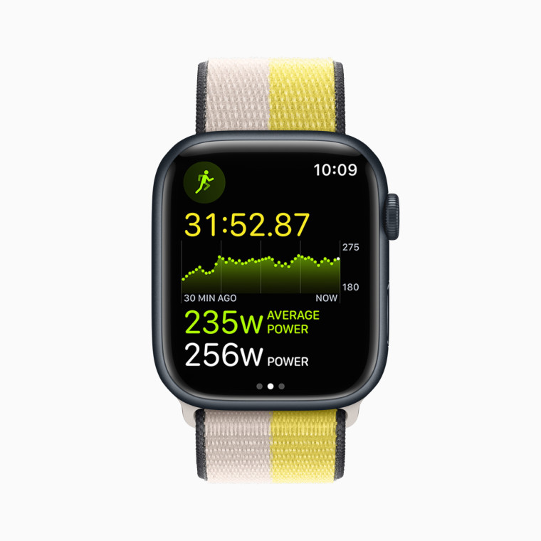 watchOS 9 workout