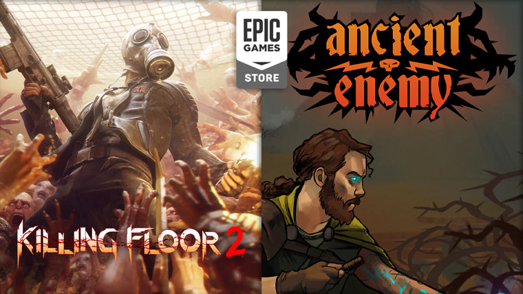 Killing Floor 2 and Ancient Enemy posters side by side