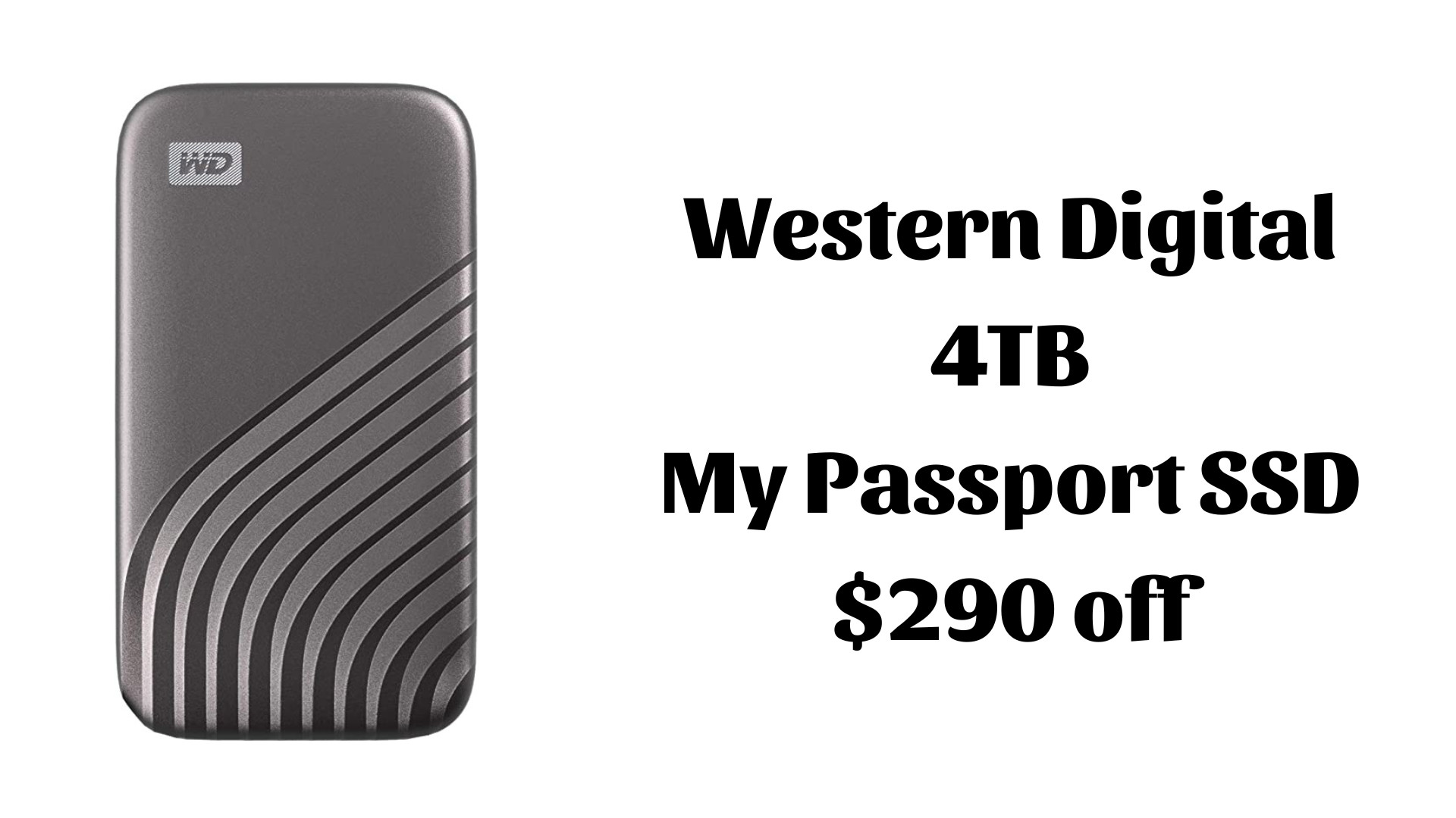 Wd ssd new arrivals 4tb