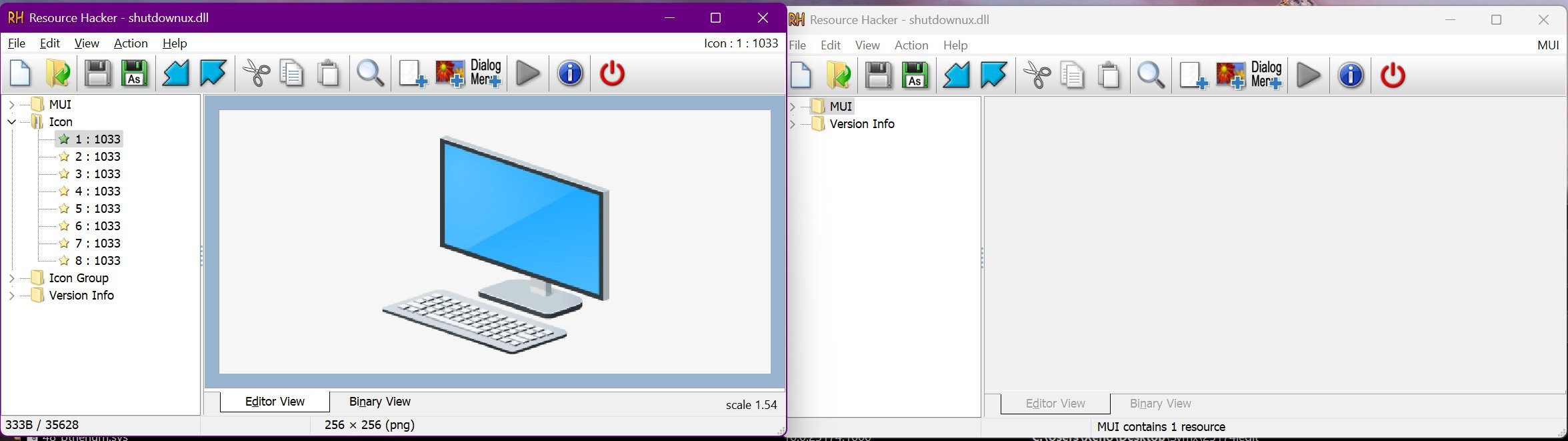 Missing icon logos in Windows 11 Build 25174
