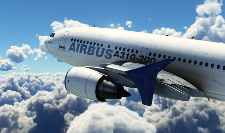 The Airbus A310 in Microsoft Flight Simulator