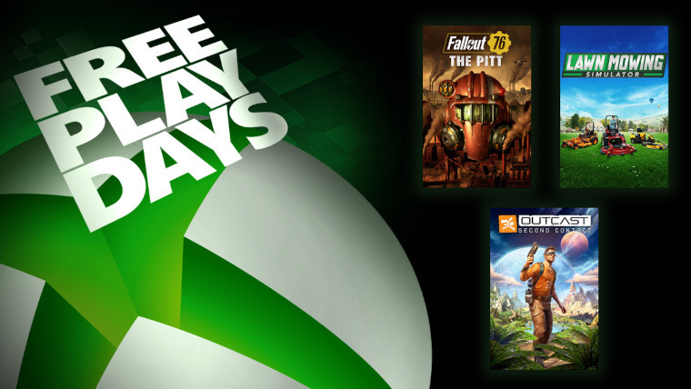 This weeks Free Play Days games