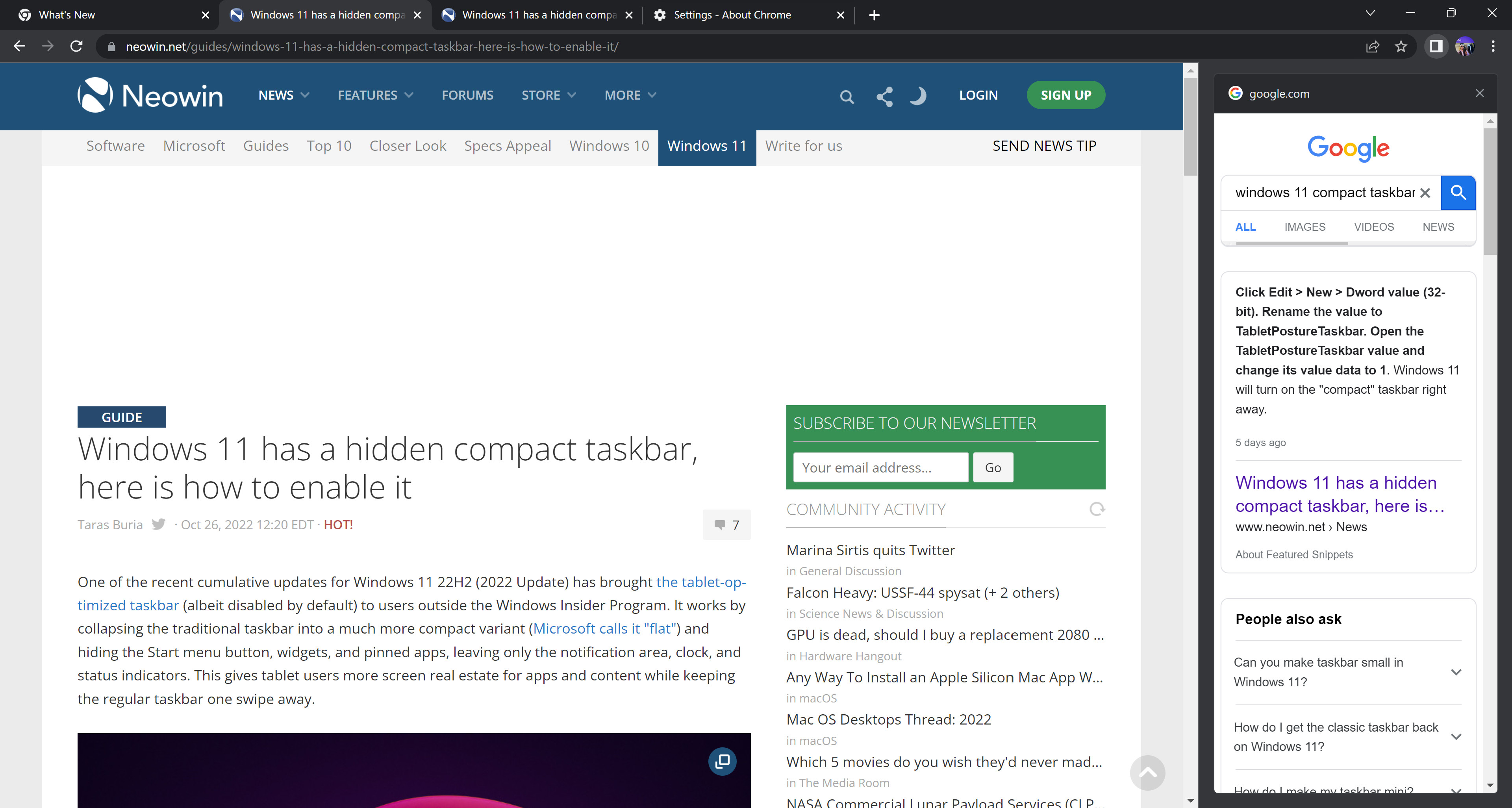 Google Chrome s New Sidebar Makes It Easy To Compare Search Results Google Chrome s New Sidebar Makes It Easy To Compare Search Results