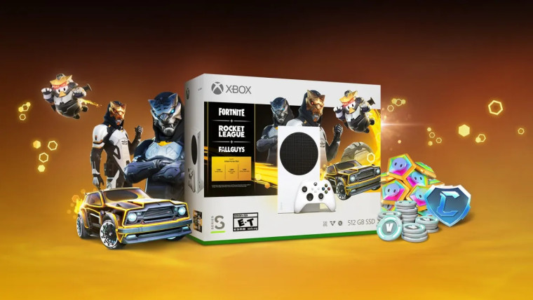 The Xbox Series S - Gilded Hunter Bundle