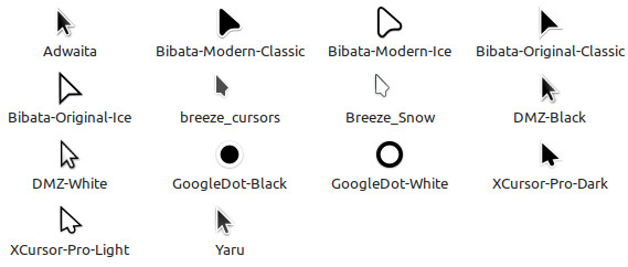 Windows 11 dark theme Cursors