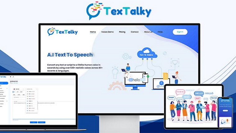 Textalky AI app