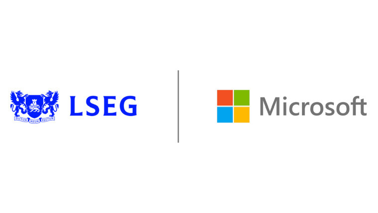 Microsoft and LSEG logos