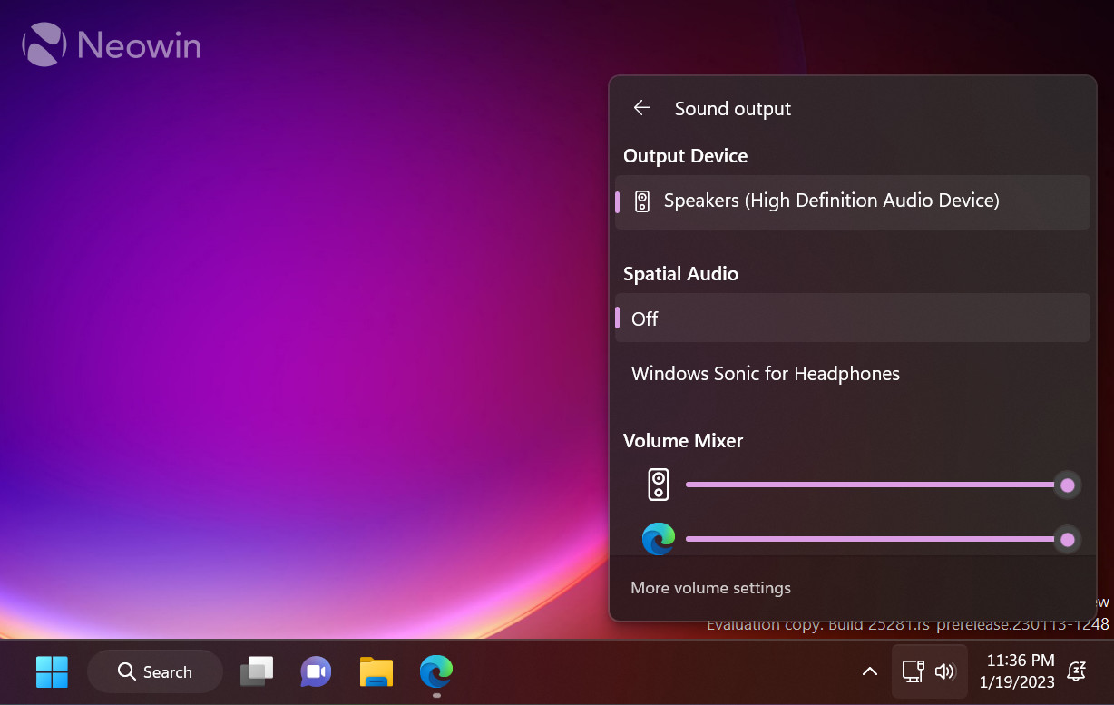 Windows 11 Dev finally gets a much better volume mixer, here is how to