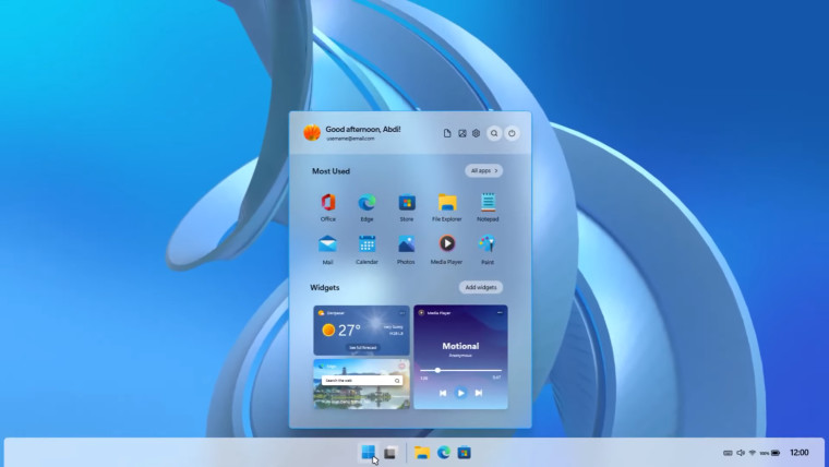 A Windows 11X Concept