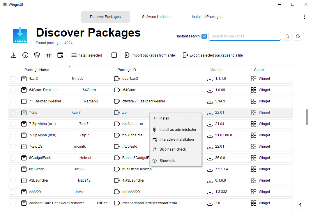 WingetUI 2 1 1 Neowin