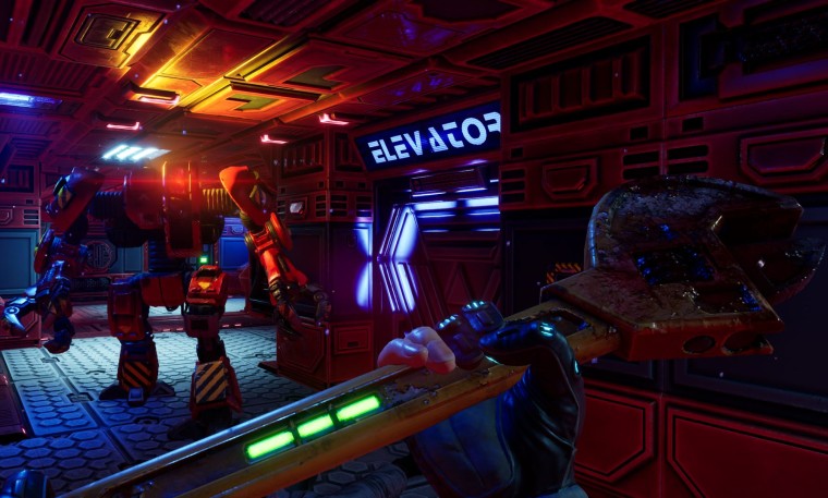 screenshot of system shock remake