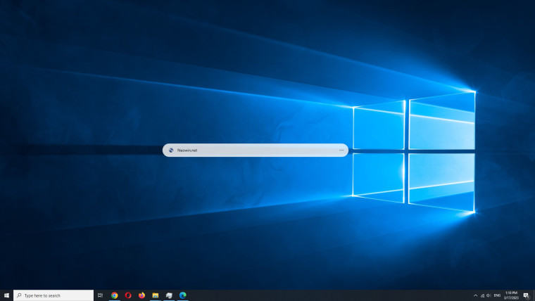 Following Windows 11, Microsoft pushes Bing desktop search bar to Windows 10 via Edge