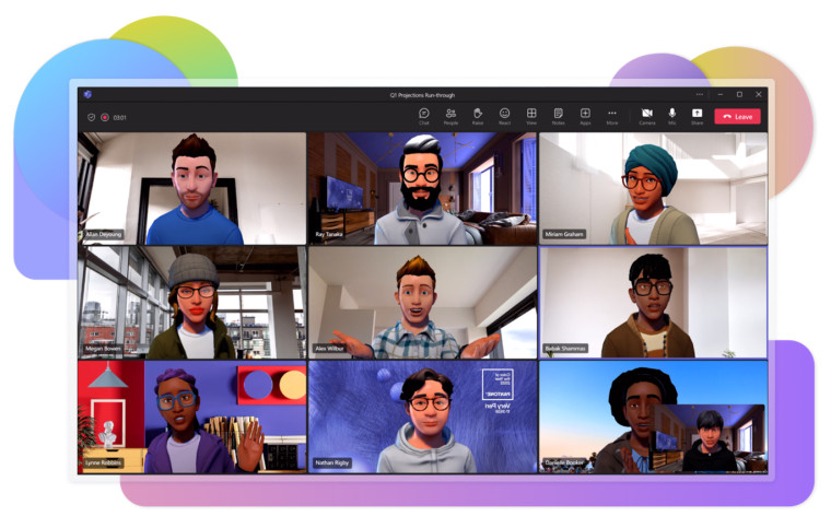 Microsoft teams avatars