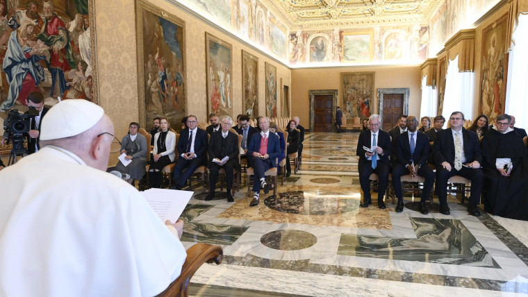 Pope Francis at the Minerva Dialogues