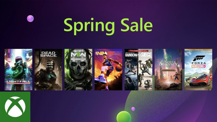 Games discounted during the Microsoft Store Spring Sale