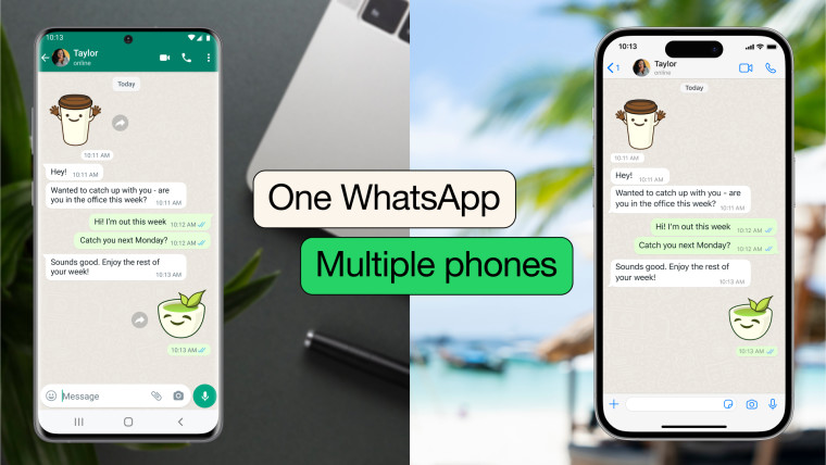 Use WhatsApp on multiple phones