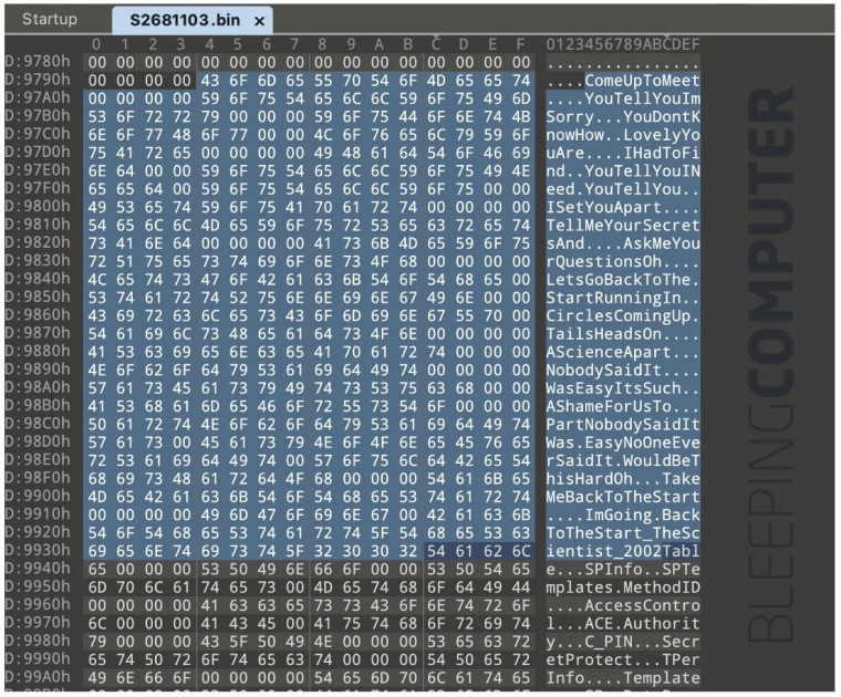 Coldplay song lyrics found inside Kingston firmware