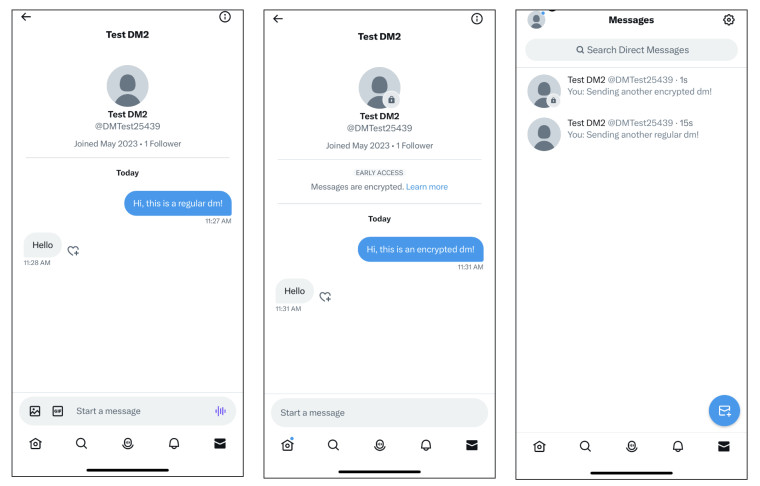 Twitter launches encrypted DMs