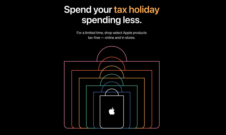 Apple Sales Tax Holiday Eligible devices