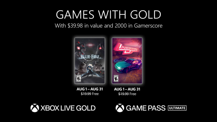 Games with Gold August