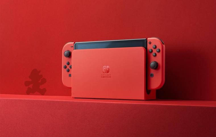 Nintendo Switch OLED Red Mario