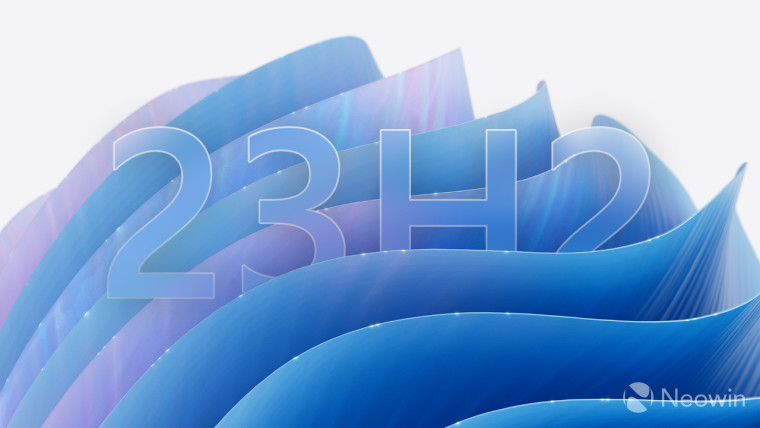 A Windows 11 23H2 banner