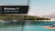 A Windows 11 Insider Preview banner