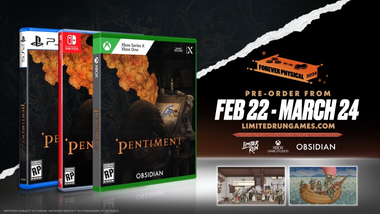 Hi-Fi Rush and Pentiment are receiving physical editions via Limited Run Games - Vimarsana News